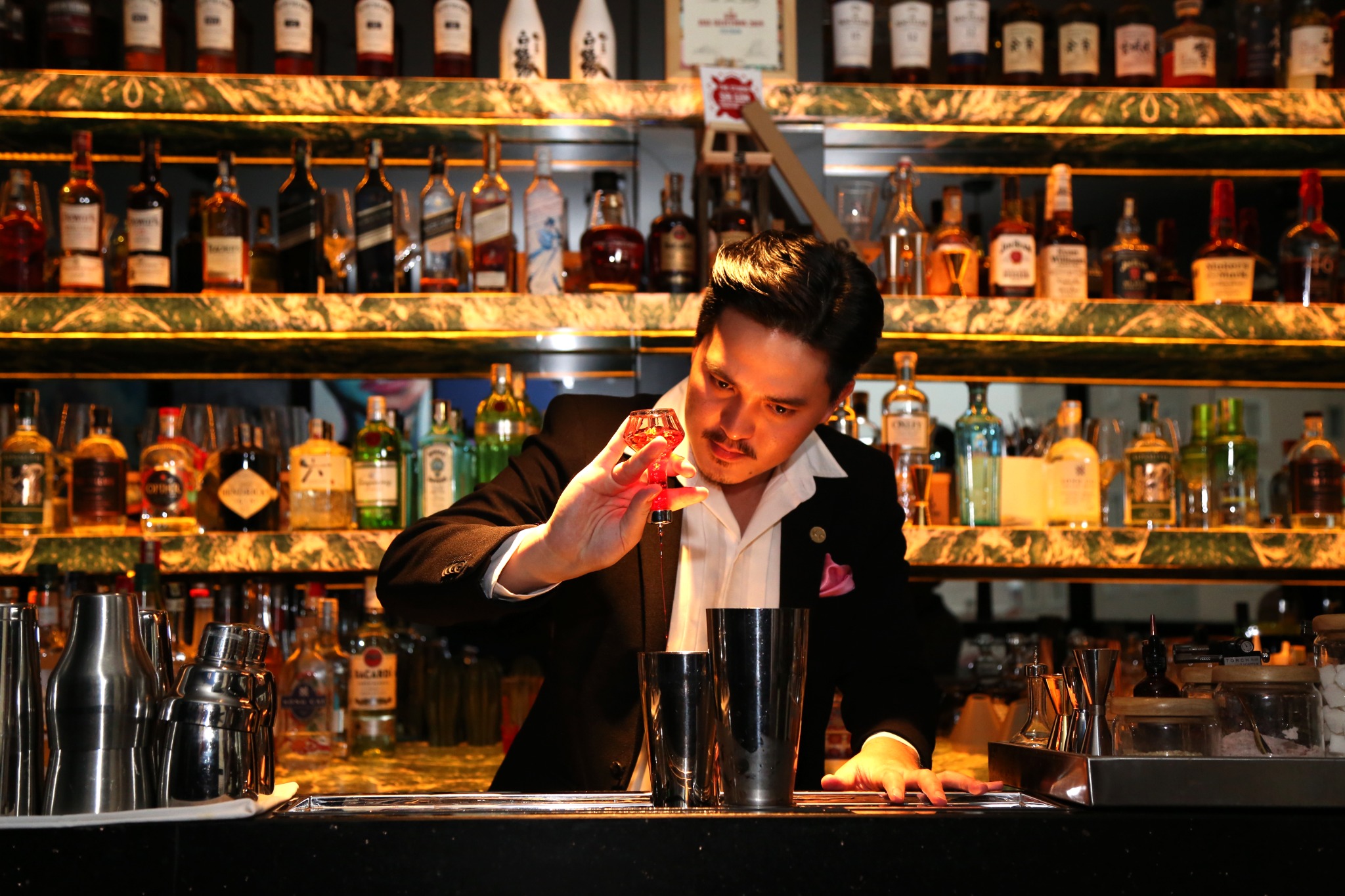 Studio Elise bar and nightlife detail shot